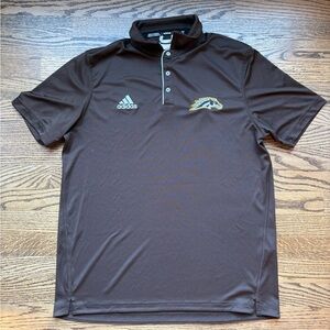 Adidas Western Michigan Brown Polo Shirt